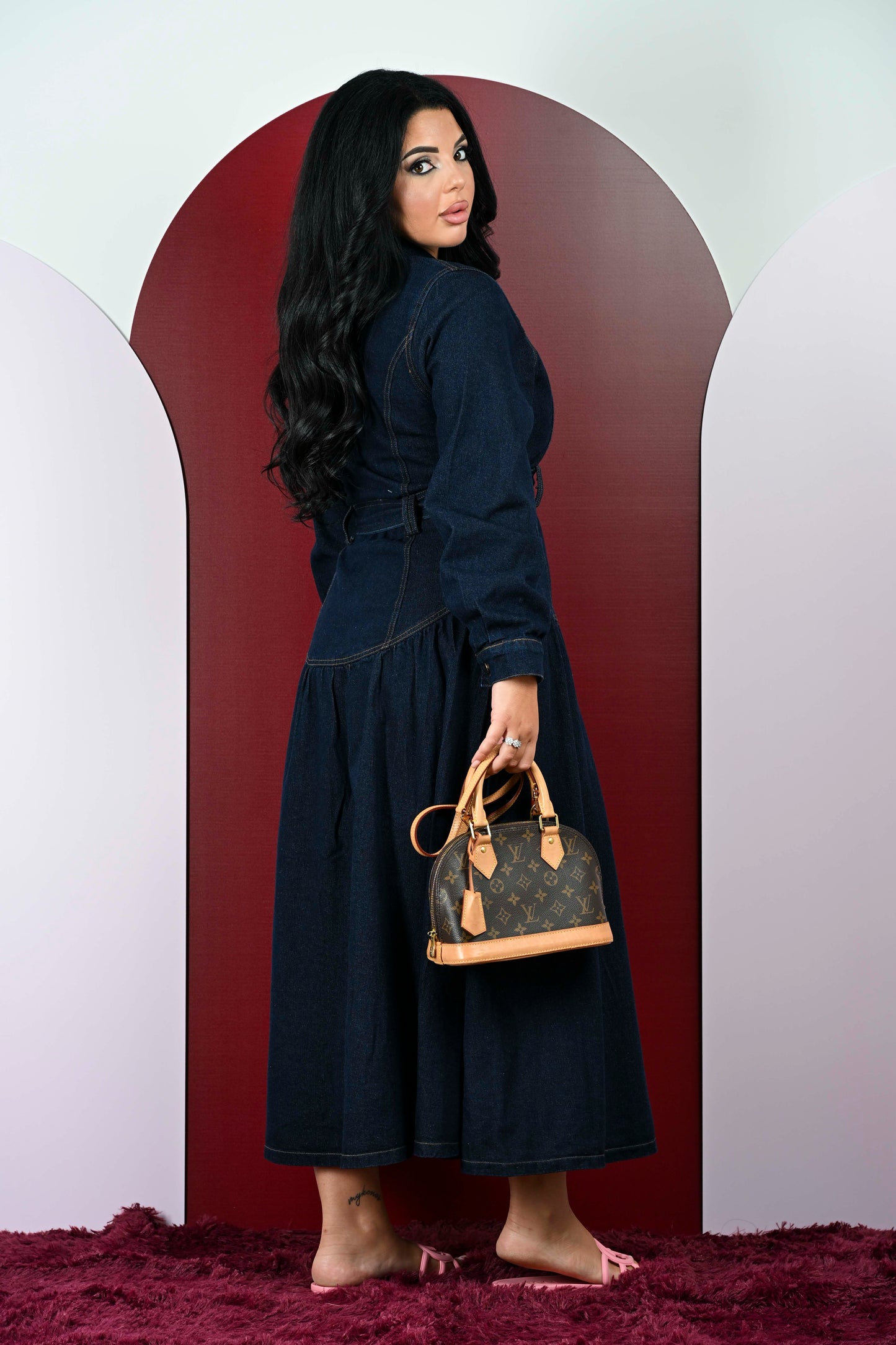 Long Dress Denim