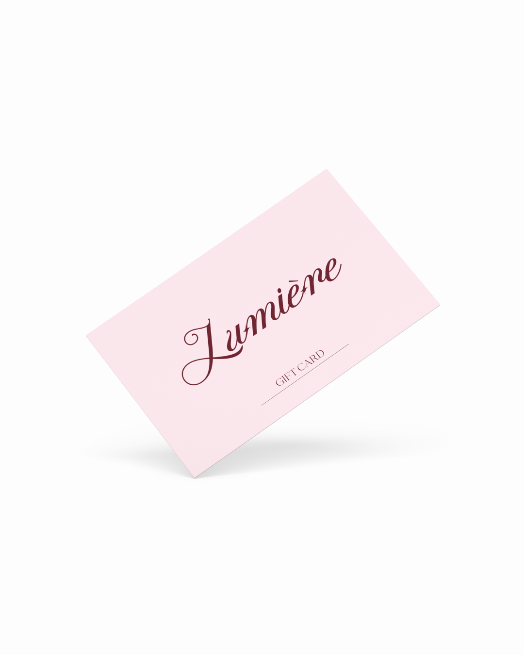 Gift Card by Lumière