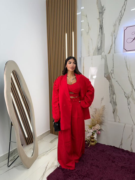 Tailleur Over Size treccia