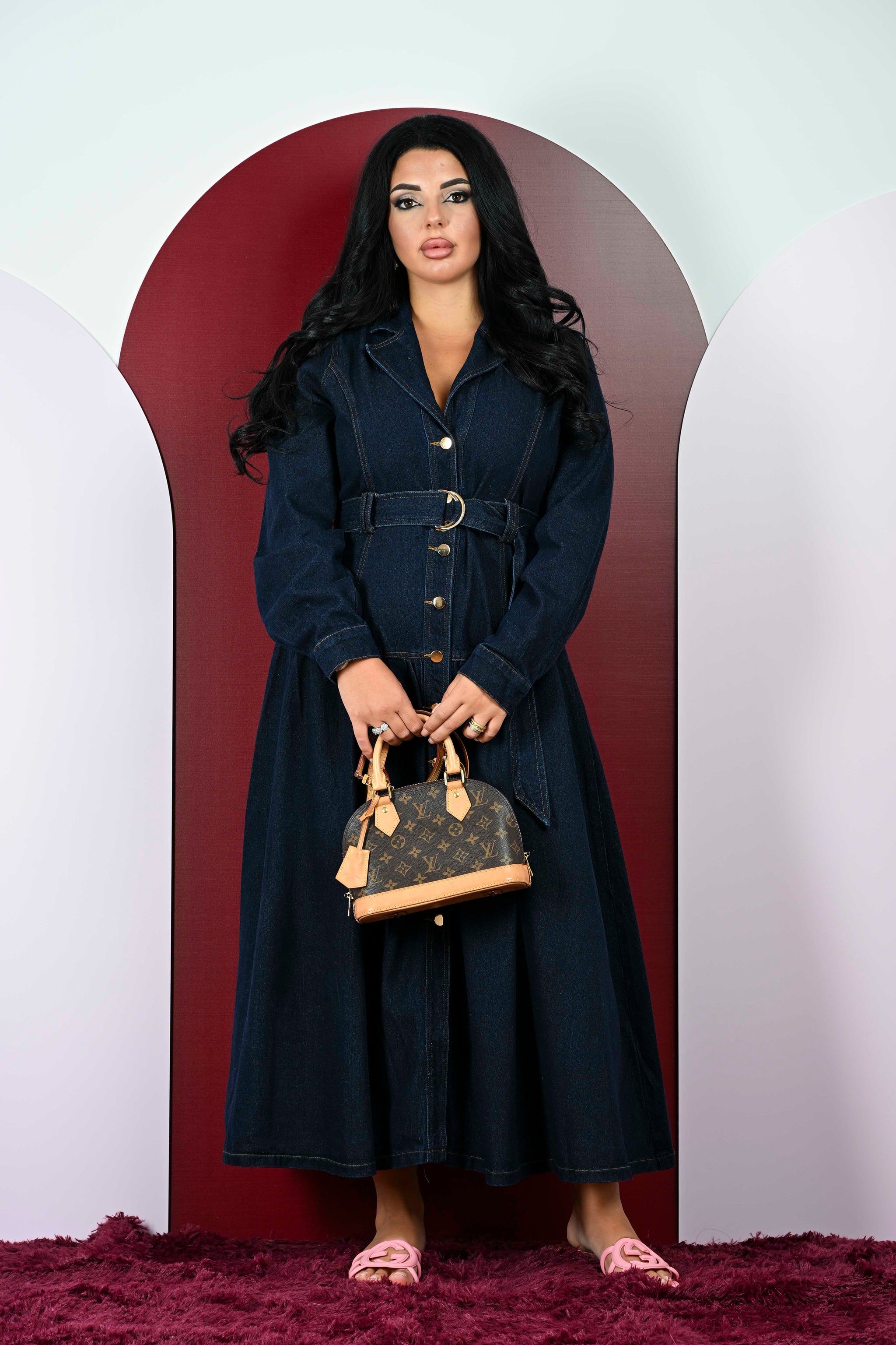 Long Dress Denim