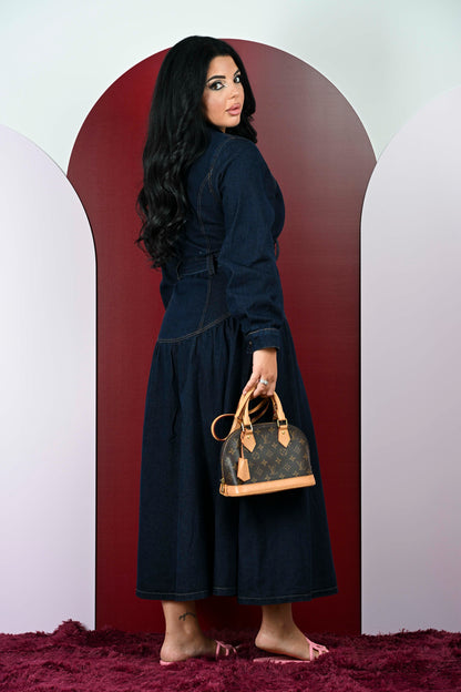 Long Dress Denim